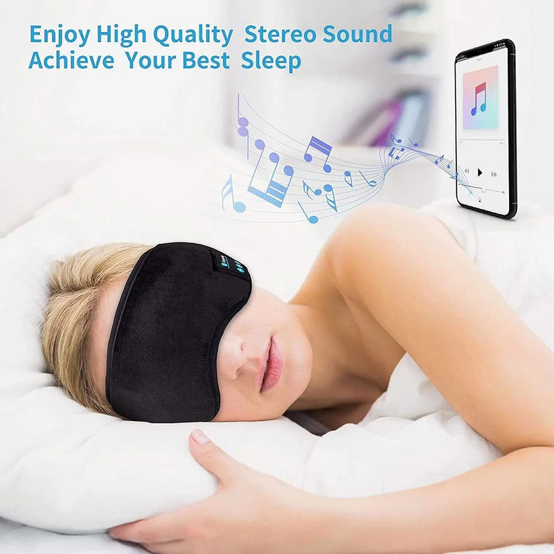 Máscara de dormir Bluetooth sem fio inteligente.