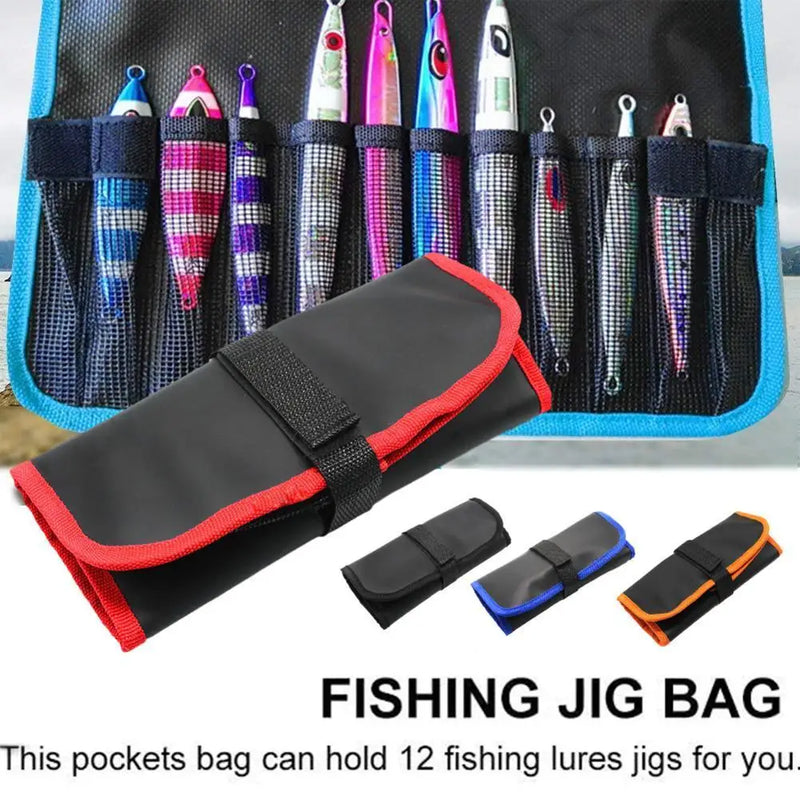 Bolsa organizador para isca de pesca.