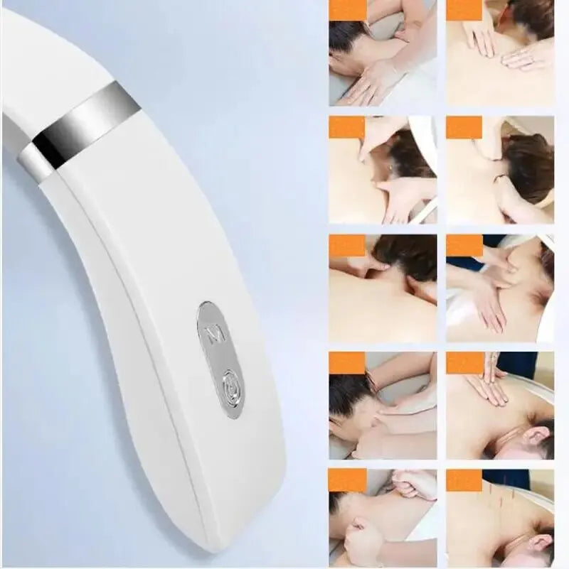 Massageador cervical portátil mini.