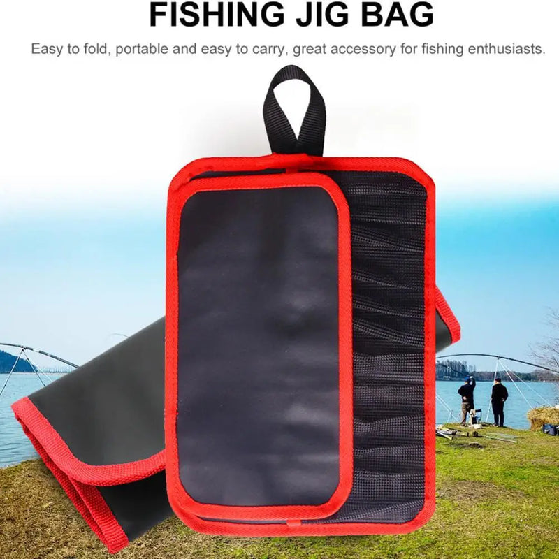 Bolsa organizador para isca de pesca.