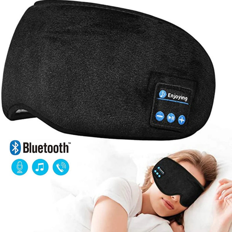 Máscara de dormir Bluetooth sem fio inteligente.